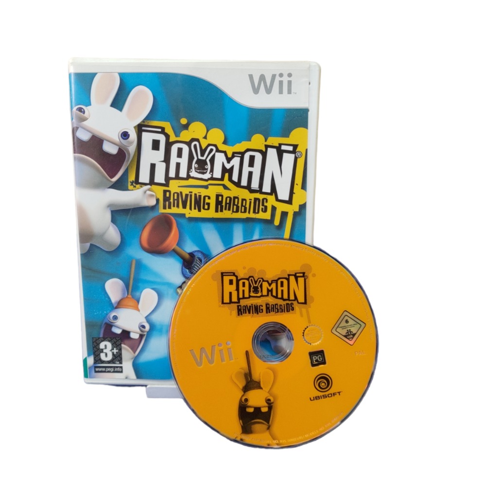 Nintendo Wii Game Rayman Raving Rabbids Own4Less